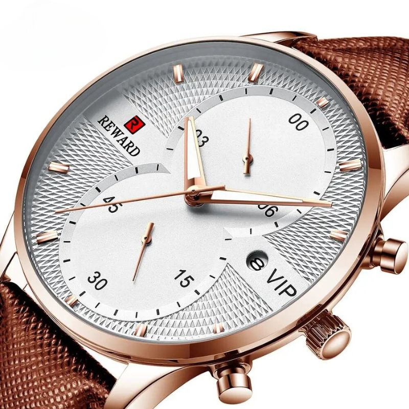 Luxury Chronograph Durable Quartz Watch