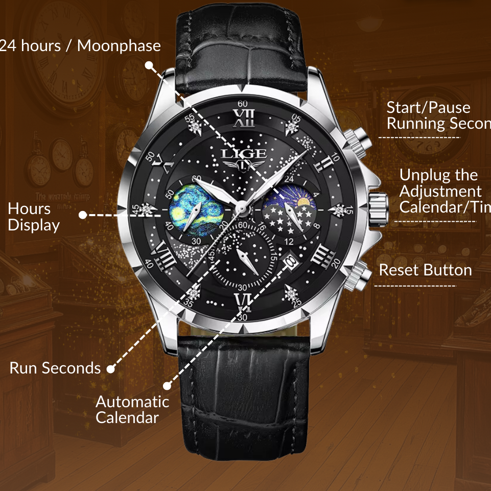 Elegant Moonphase Watch