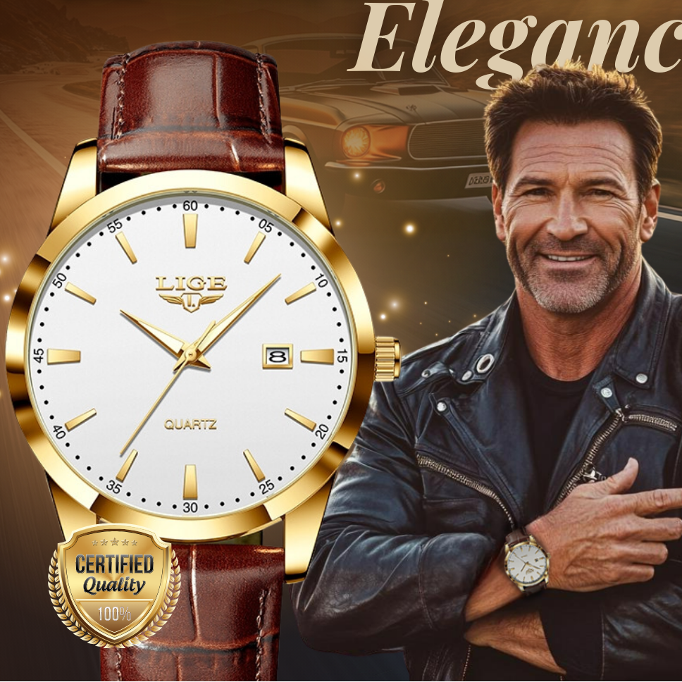Military Leather Watch