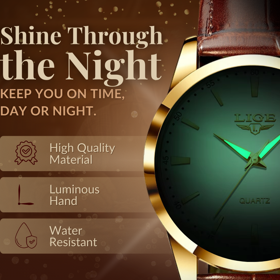 Military Leather Watch