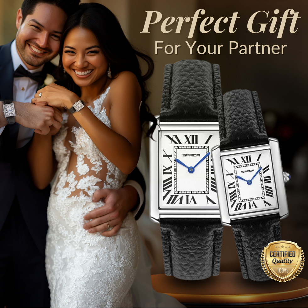 Stylish Square Dial Watches for Couples