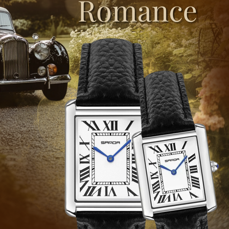 Stylish Square Dial Watches for Couples