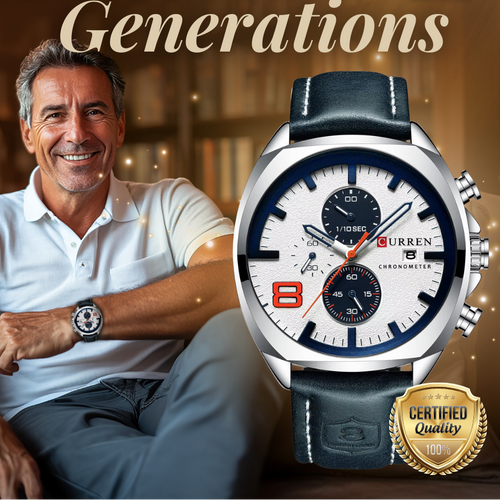 Classic Chronograph Sport Military Watch