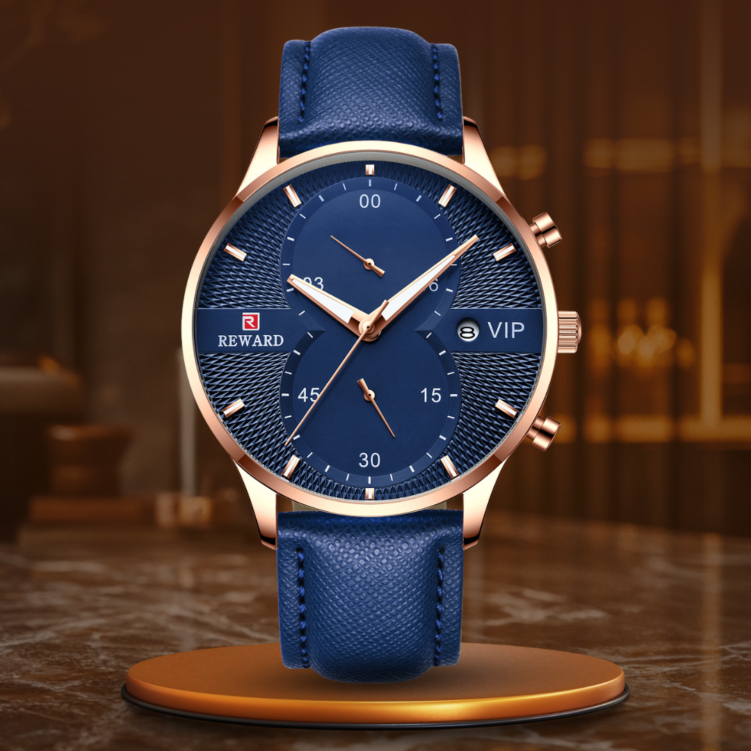 Luxury Chronograph Durable Quartz Watch