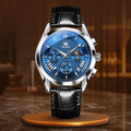 Quartz Leather Band Watch