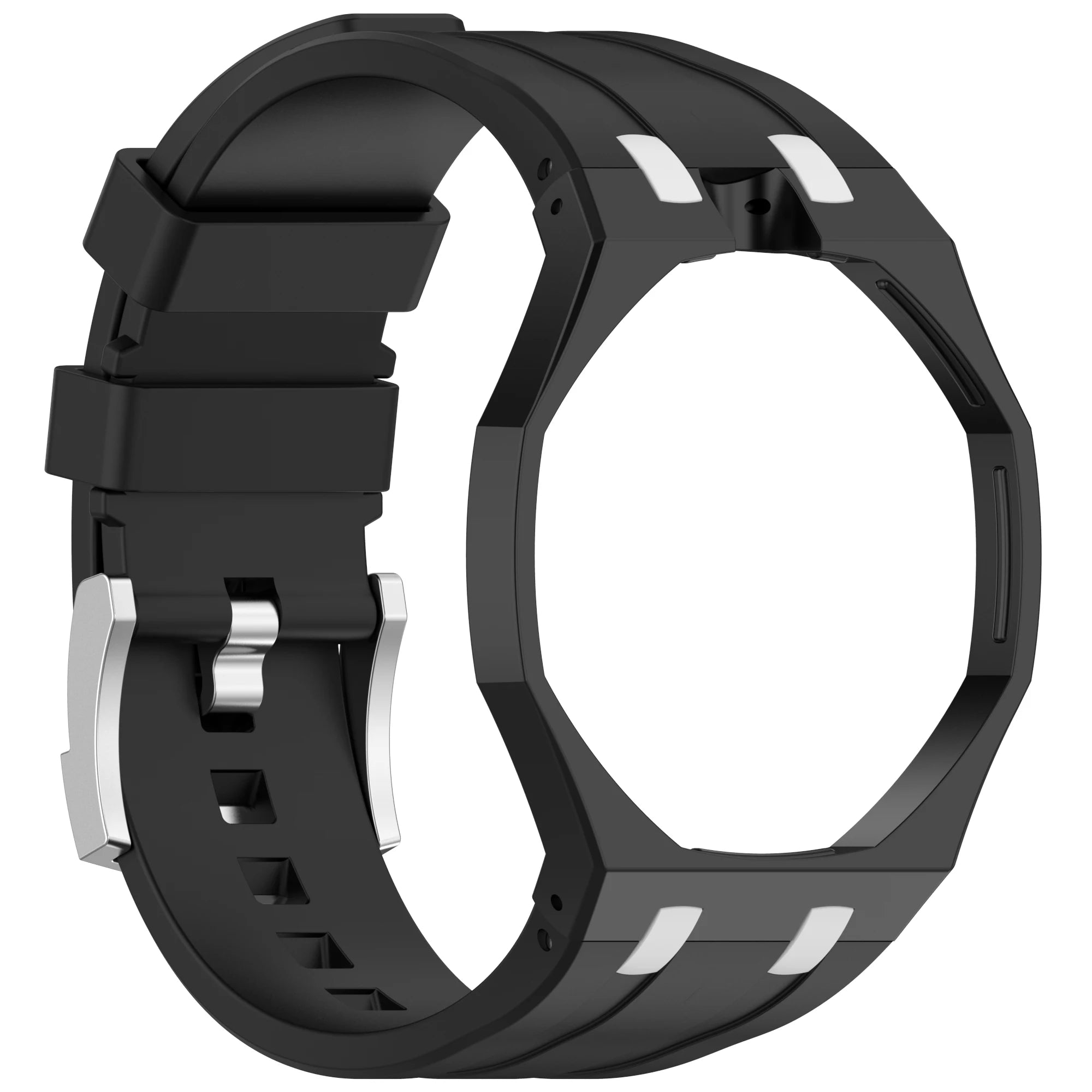 PC Case+Silicone Strap Pocket watch Changer to Wristwatch Integrated Modification Accessories