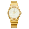 Classy Silver Toned Couple Wristwatch
